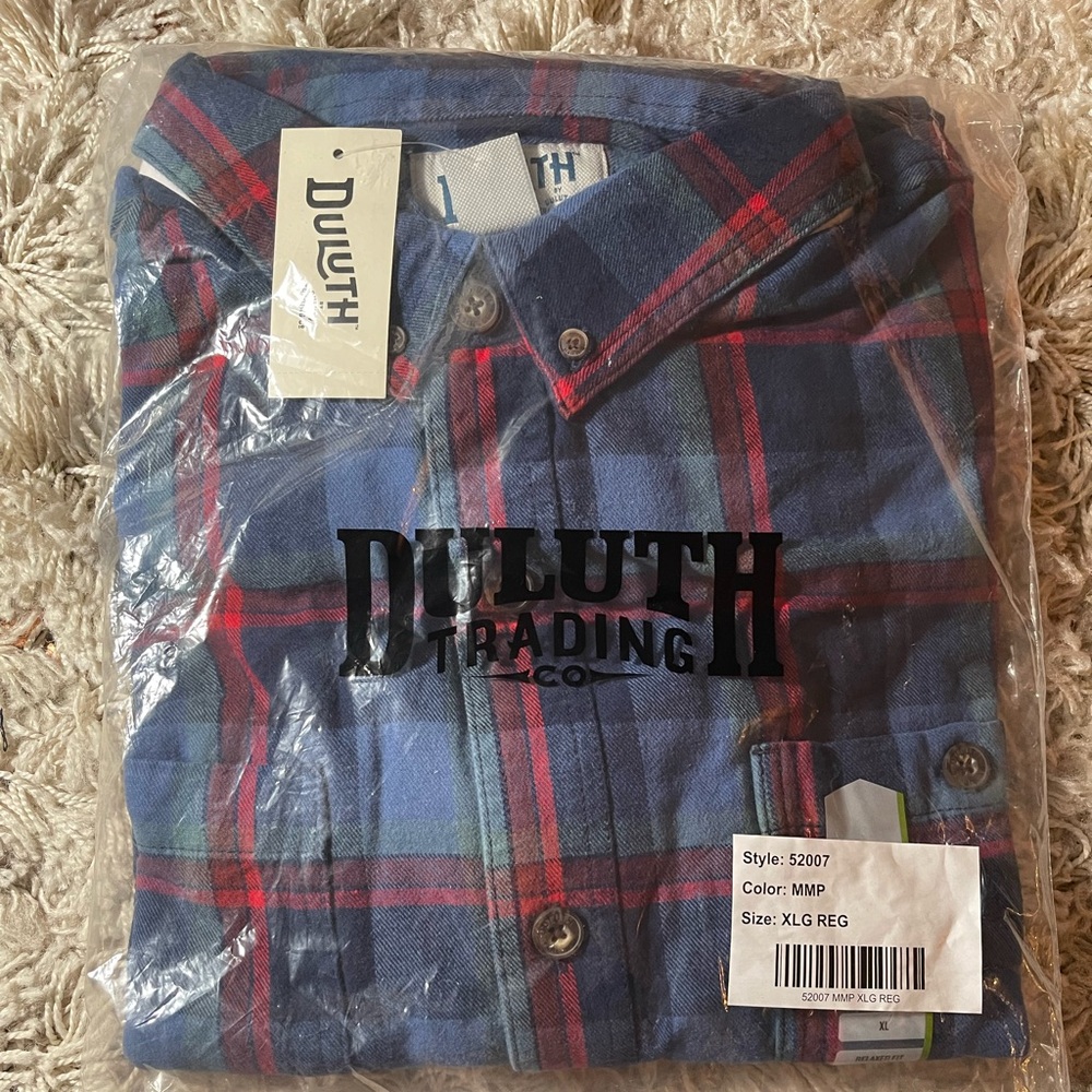 Men’s Duluth flannel